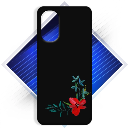 Etui MATT FLOWER do MOTOROLA MOTO G52